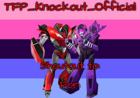 Knockout's Shoutout Template Blank Meme Template