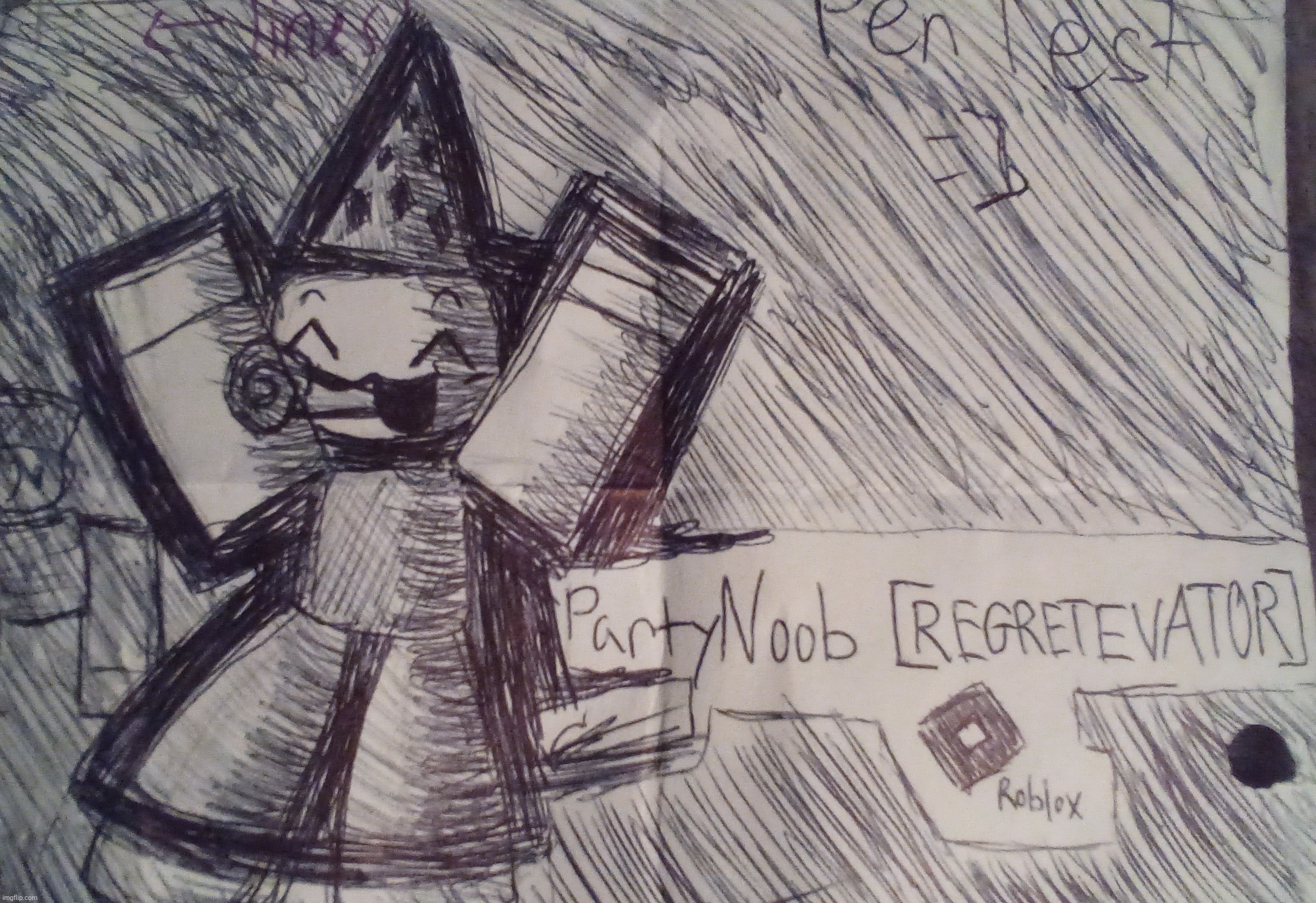 A little pen doodle I made during 3rd period | made w/ Imgflip meme maker