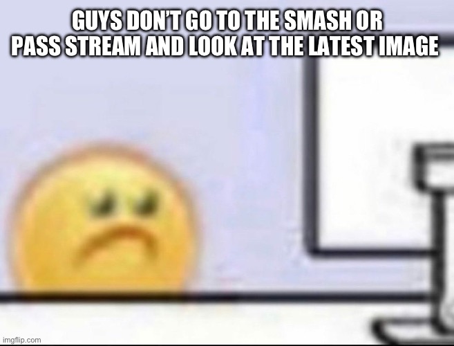 Flag that shit | GUYS DON’T GO TO THE SMASH OR PASS STREAM AND LOOK AT THE LATEST IMAGE | image tagged in zad | made w/ Imgflip meme maker