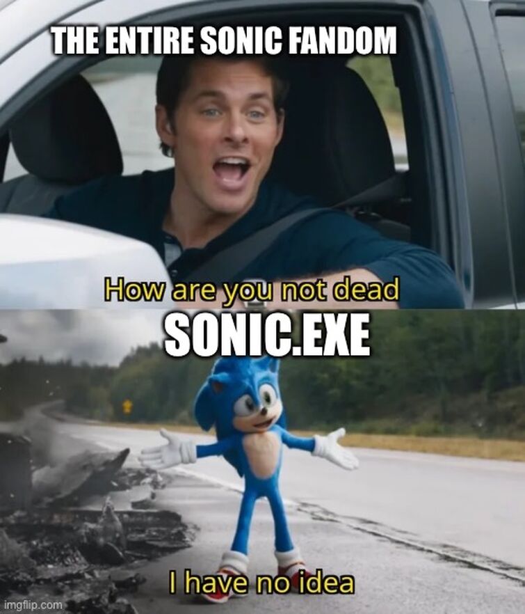 Sonic.exe Blank Meme Template