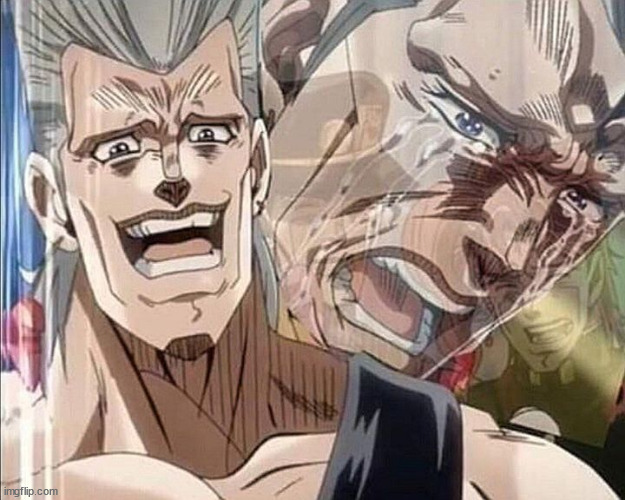 Polnareff | image tagged in polnareff | made w/ Imgflip meme maker