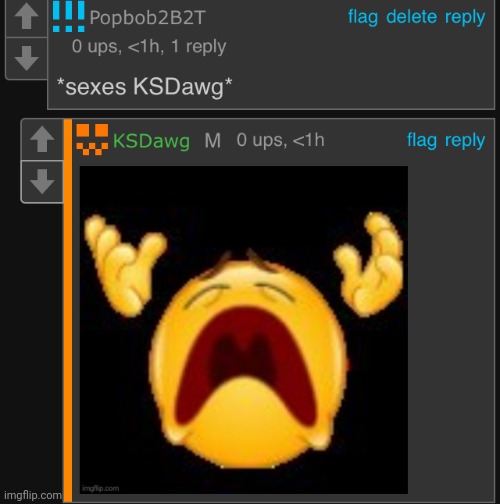 KSDawg Moment | image tagged in cursed comment | made w/ Imgflip meme maker