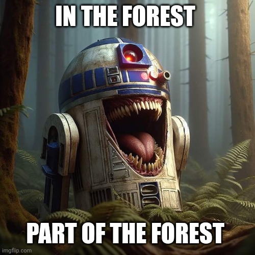 IN THE FOREST PART OF THE FOREST | made w/ Imgflip meme maker