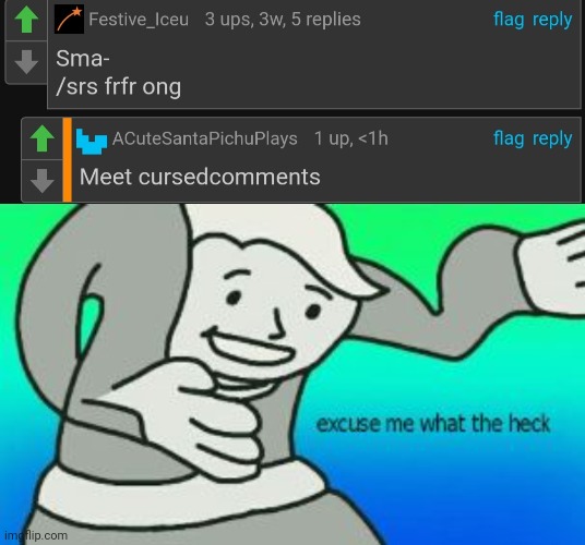 Link in comments but wtfffff | image tagged in excuse me what the heck | made w/ Imgflip meme maker