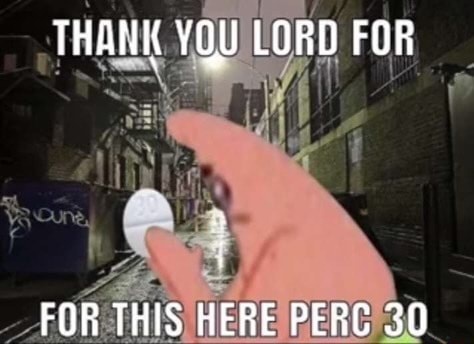 High Quality Thank you lord for this perc 30 Blank Meme Template