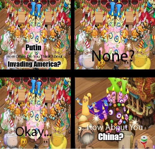 WHAT IS TITLE | Putin; Invading America? China? | image tagged in image tags | made w/ Imgflip meme maker