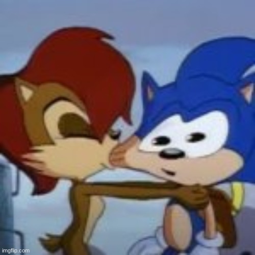 sally sucking sonic | image tagged in sally sucking sonic | made w/ Imgflip meme maker