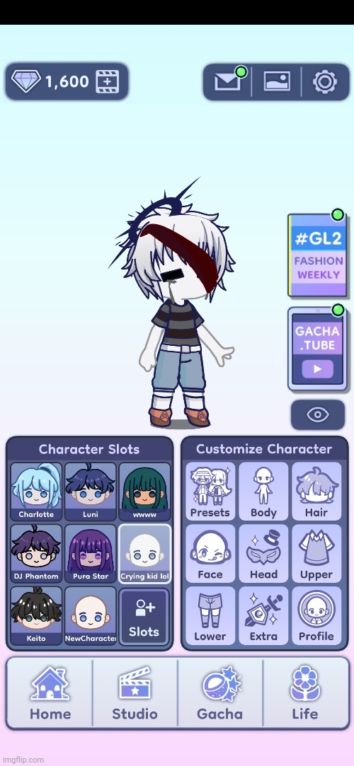 I FINALLY HAVE GACHA also here's a evan design - Imgflip