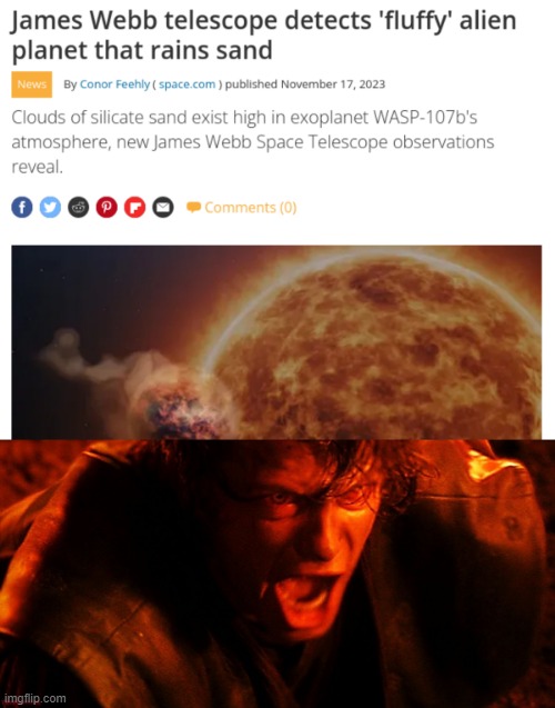 Another Anakin Sand Rage Meme | image tagged in anakin i hate you,anakin,anakin skywalker,sand | made w/ Imgflip meme maker
