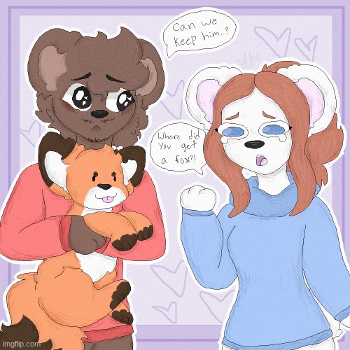 They made me as a Fox but am a she/her ( by Mellowet ) | made w/ Imgflip meme maker