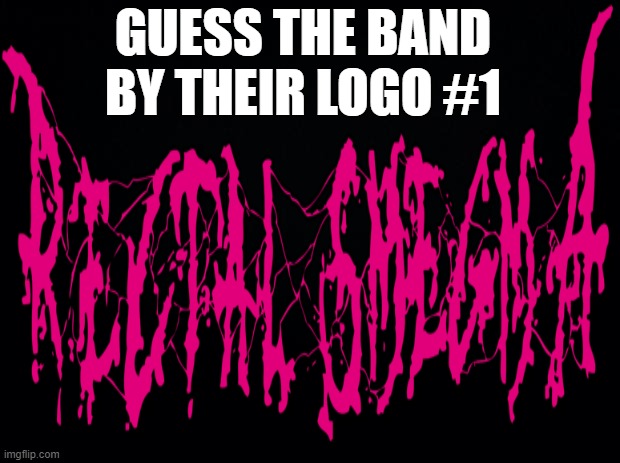 GUESS THE BAND BY THEIR LOGO #1 | made w/ Imgflip meme maker