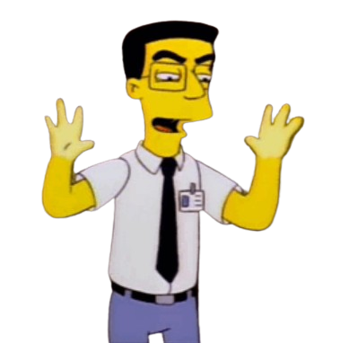High Quality Frank Grimes Hands Against Window Transparent Background Blank Meme Template