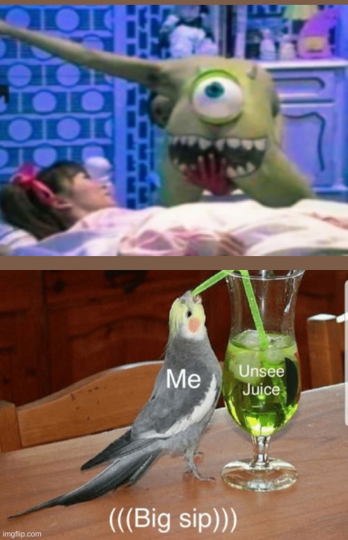 repost but different image | image tagged in unsee juice | made w/ Imgflip meme maker