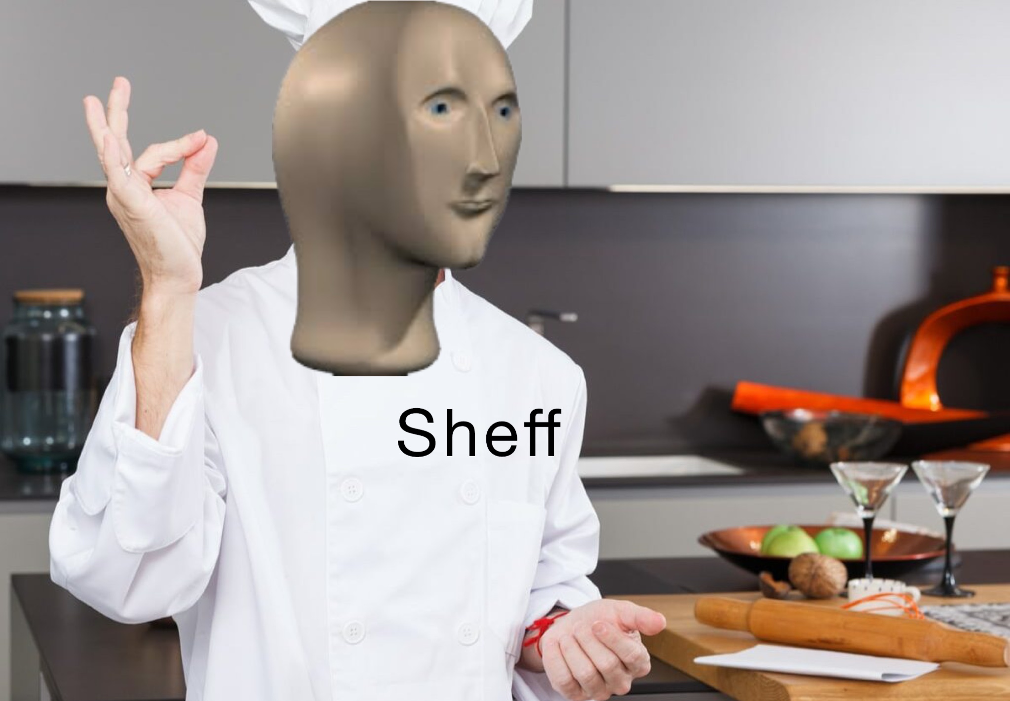 High Quality Sheff Blank Meme Template