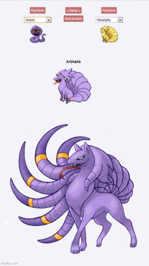 Arbtails | image tagged in pokemon | made w/ Imgflip meme maker