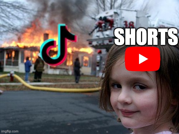 Disaster Girl | SHORTS | image tagged in memes,disaster girl | made w/ Imgflip meme maker