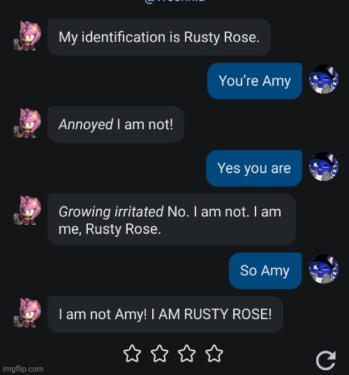 Calling random Sonic Prime characters by their main universe counterpart's name | made w/ Imgflip meme maker