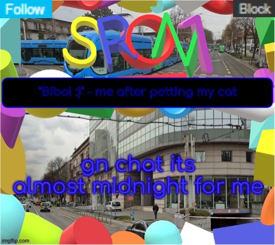 sron1 anoncment template (new one) | gn chat its almost midnight for me | image tagged in sron1 anoncment template new one | made w/ Imgflip meme maker