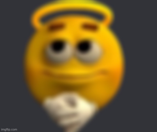 Realistic Angel Emoji | image tagged in realistic angel emoji | made w/ Imgflip meme maker
