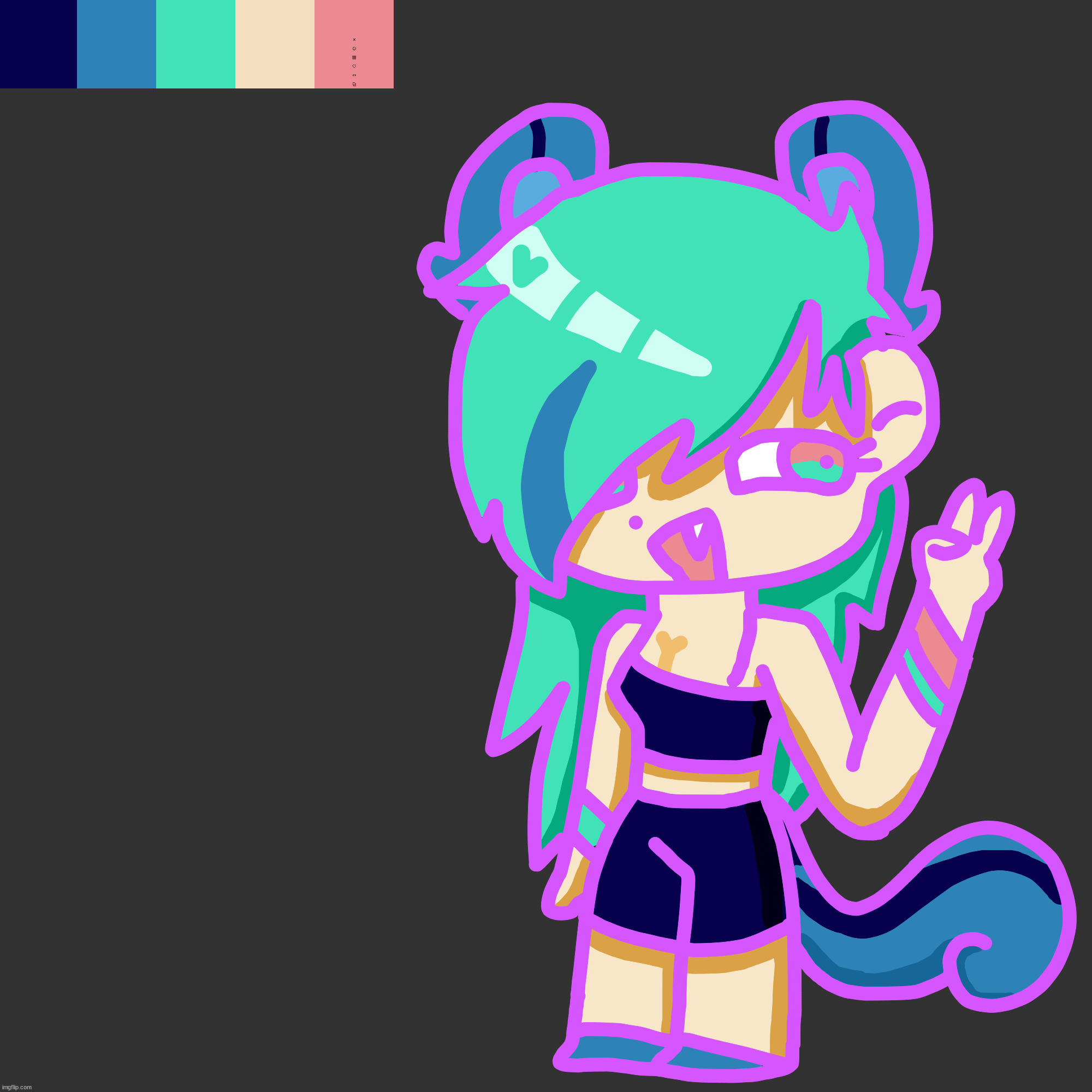 ima make story based off these 2 ocs (and probably like one more) | made w/ Imgflip meme maker