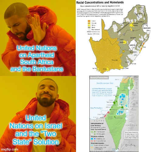UN Hypocrisy with Palestine Blank Meme Template