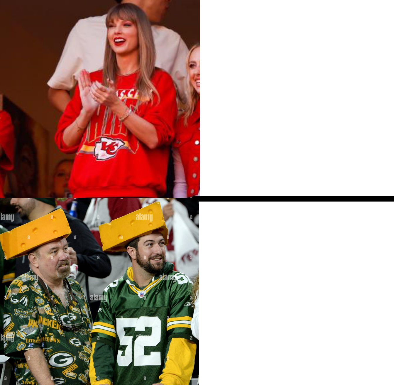 High Quality Taylor in Green Bay Blank Meme Template