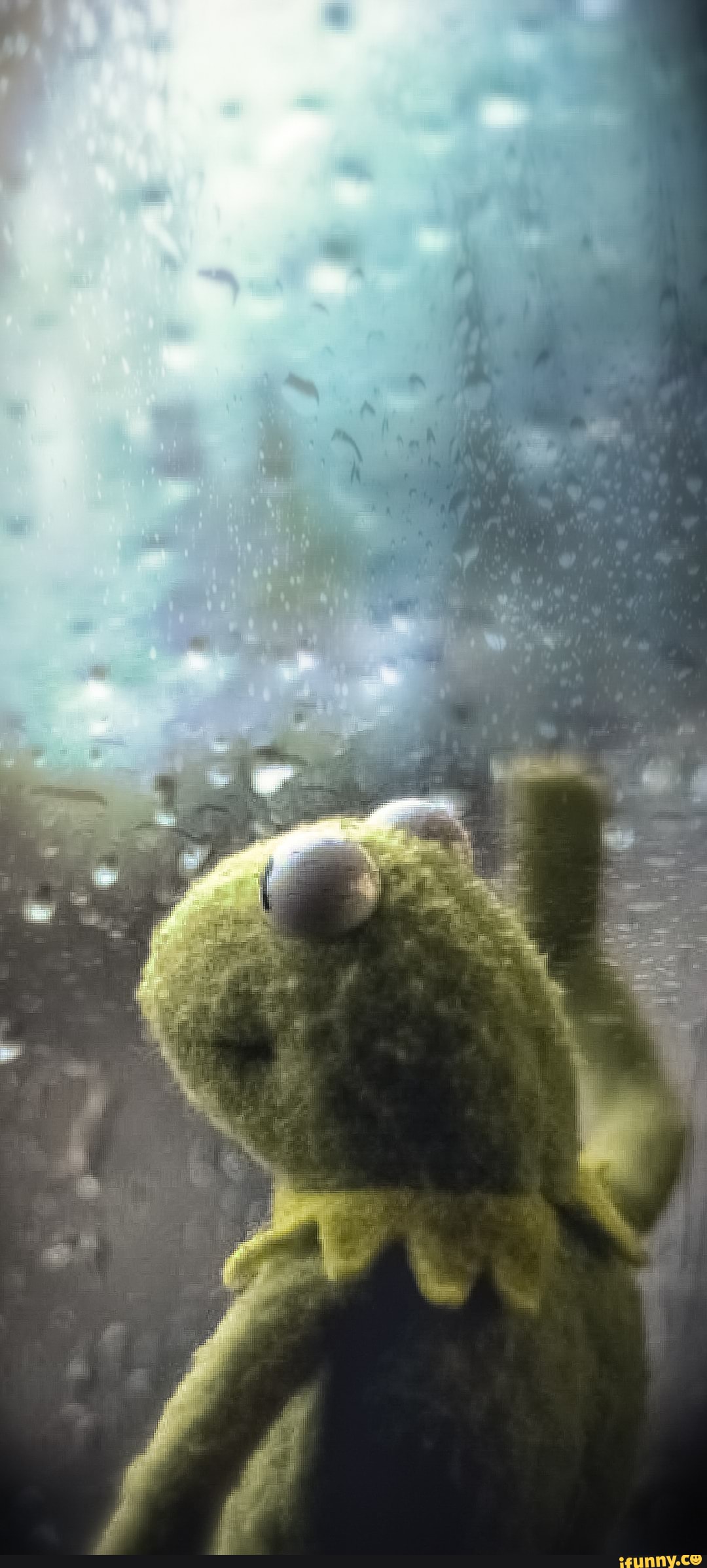 High Quality Kermit Wonder Blank Meme Template