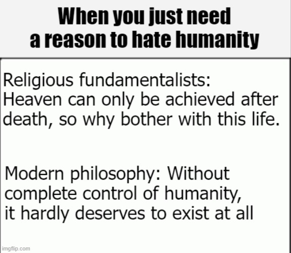 Religions tried for ages. Now ideologies  try.... | image tagged in memes | made w/ Imgflip meme maker