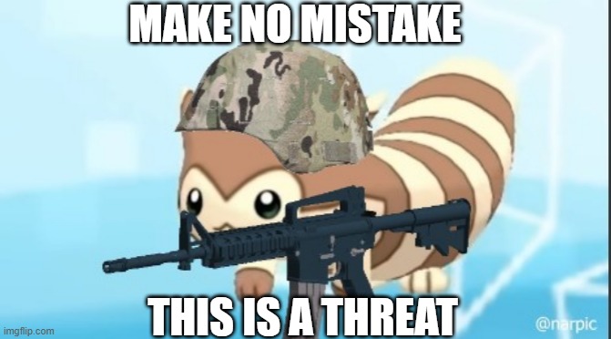 Gimme what I want | MAKE NO MISTAKE; THIS IS A THREAT | image tagged in threat | made w/ Imgflip meme maker