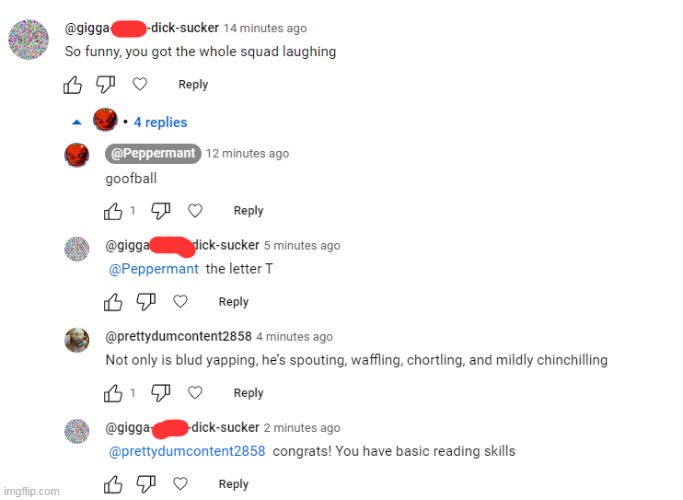 help me ratio this goofball | made w/ Imgflip meme maker