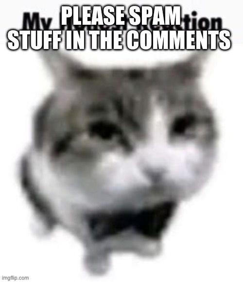 My honest reaction | PLEASE SPAM STUFF IN THE COMMENTS | image tagged in my honest reaction | made w/ Imgflip meme maker
