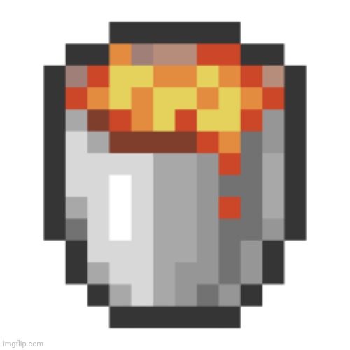 Lava Bucket | image tagged in lava bucket | made w/ Imgflip meme maker