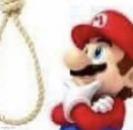 Mario suicide | image tagged in mario suicide | made w/ Imgflip meme maker