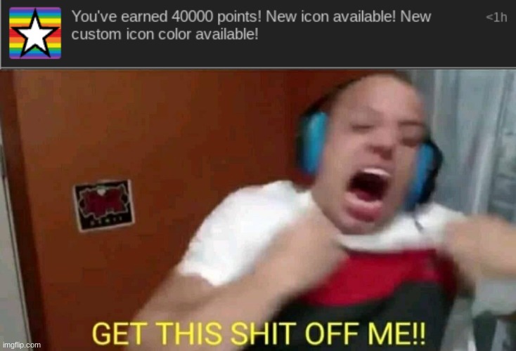 these pfps suck ass fr | image tagged in tyler1 get this shit off me | made w/ Imgflip meme maker