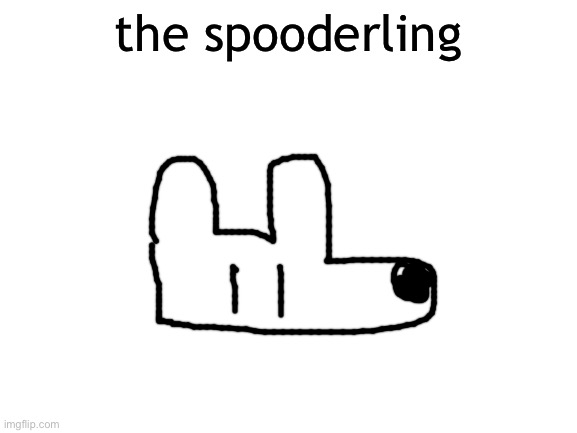 Blank White Template | the spooderling | image tagged in blank white template | made w/ Imgflip meme maker