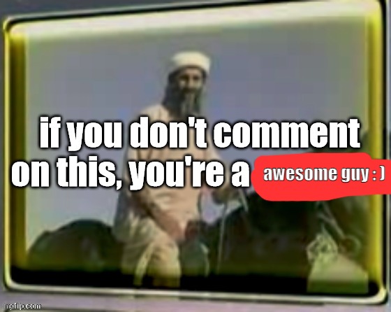 awesome guy : ) | made w/ Imgflip meme maker