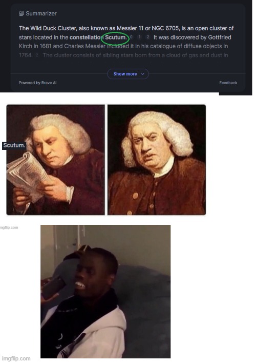 Scutum, deez | made w/ Imgflip meme maker