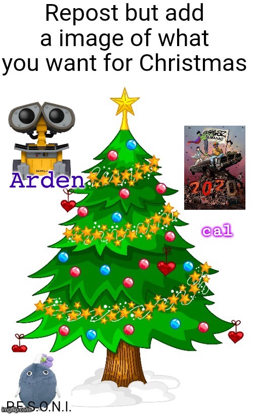 Wall-E funko pop :3 | Arden | image tagged in christmas | made w/ Imgflip meme maker