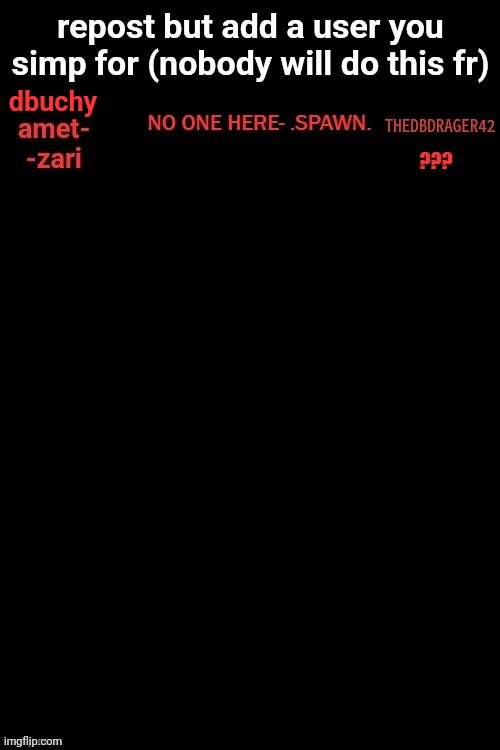 dbuchy | made w/ Imgflip meme maker