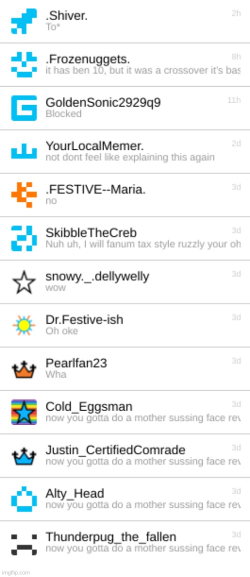 Doing this trend to show that I have nobody on memechat ? | made w/ Imgflip meme maker