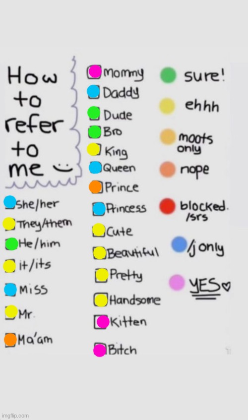 yes is basically /j but better | image tagged in how to refer to me | made w/ Imgflip meme maker