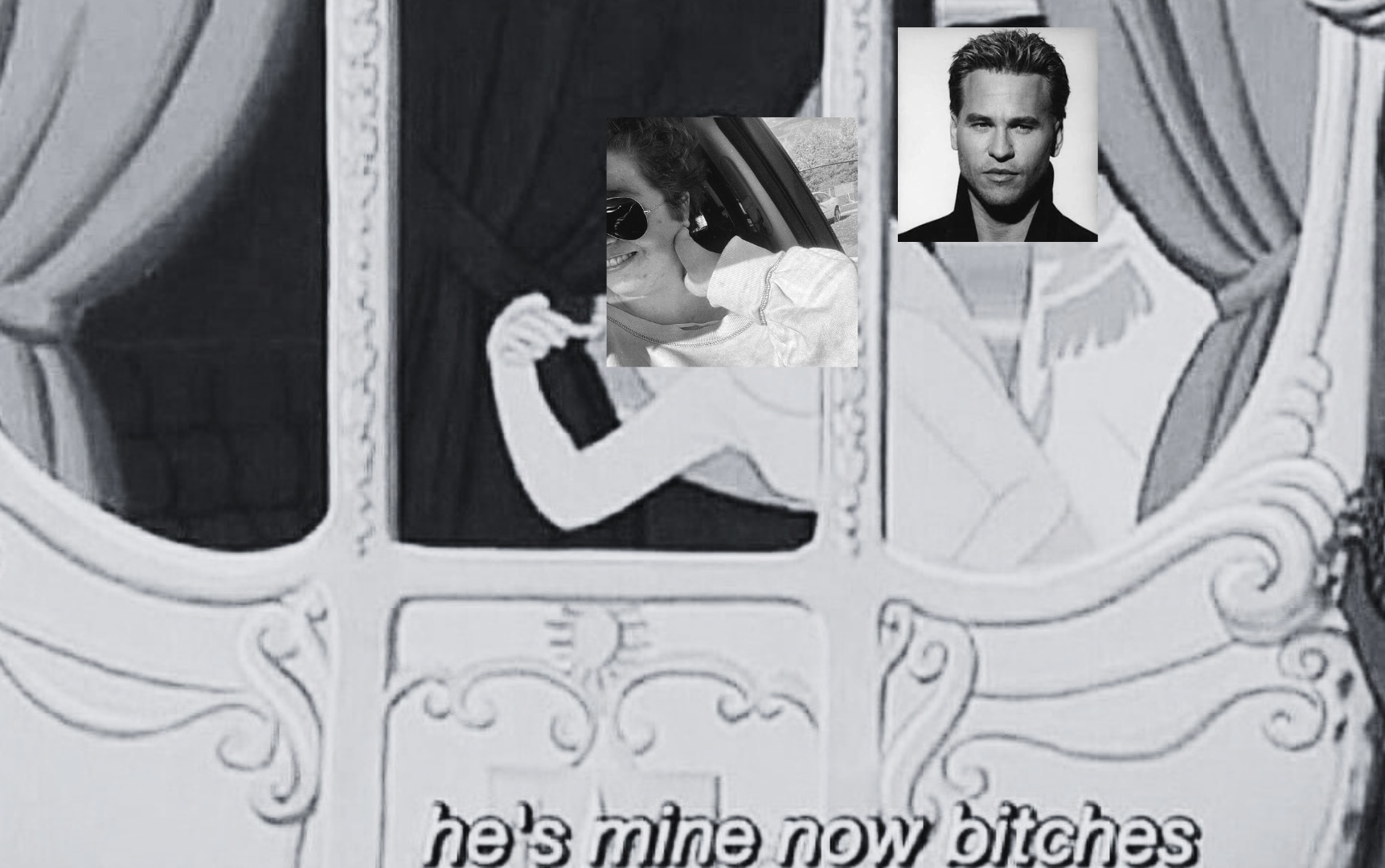 Hes mine now Blank Meme Template
