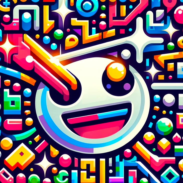 AI Meme Icon Blank Meme Template