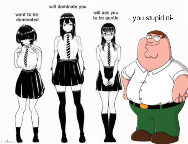i think peter has the best domination stats | you stupid ni- | image tagged in domination stats | made w/ Imgflip meme maker