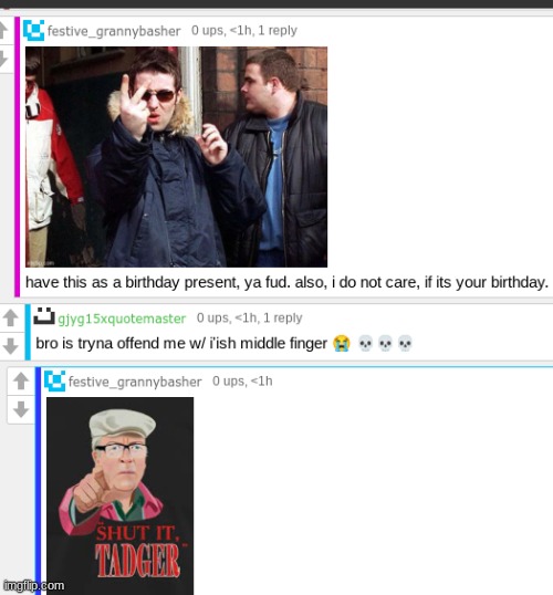 made w/ Imgflip meme maker