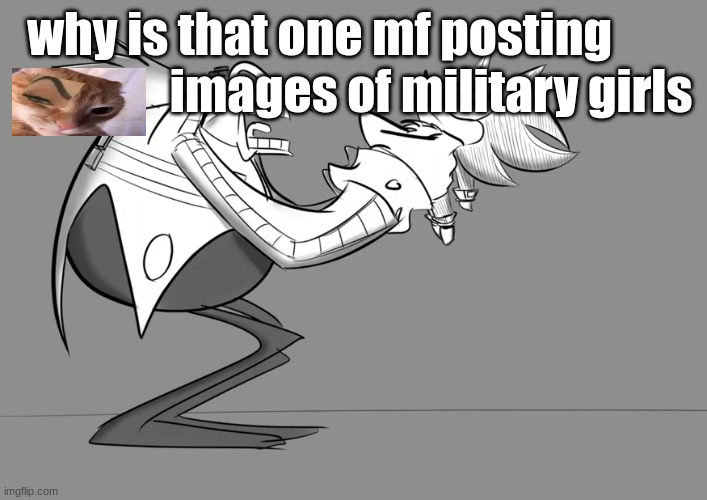 eggman threatening shadow | why is that one mf posting                        images of military girls | image tagged in eggman threatening shadow | made w/ Imgflip meme maker