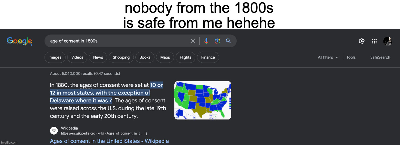 nobody from the 1800s is safe from me hehehe | made w/ Imgflip meme maker