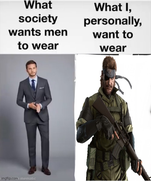 but fr | image tagged in what society wants men to wear vs me | made w/ Imgflip meme maker