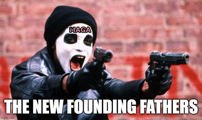 NFFA | THE NEW FOUNDING FATHERS | image tagged in the purge,founding fathers,bill of rights,constitution,declaration of independence,maga | made w/ Imgflip meme maker