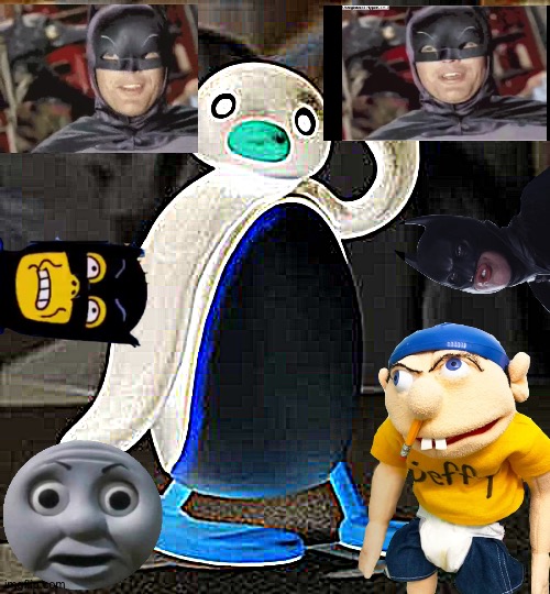 Pingu's trippy dream | image tagged in pingu | made w/ Imgflip meme maker